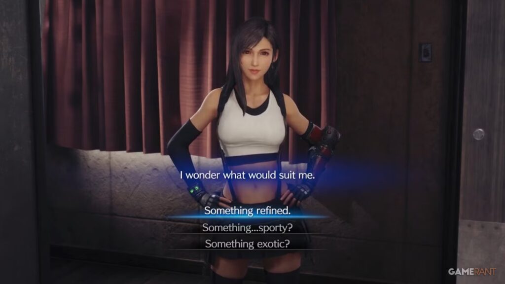 Qué vestido de Tifa elegir en Final Fantasy 7 Remake