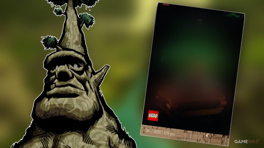 Fan de LEGO usa un set de bonsái para construir el árbol Zelda Deku