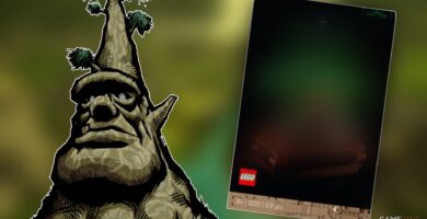 Fan de LEGO usa un set de bonsái para construir el árbol Zelda Deku