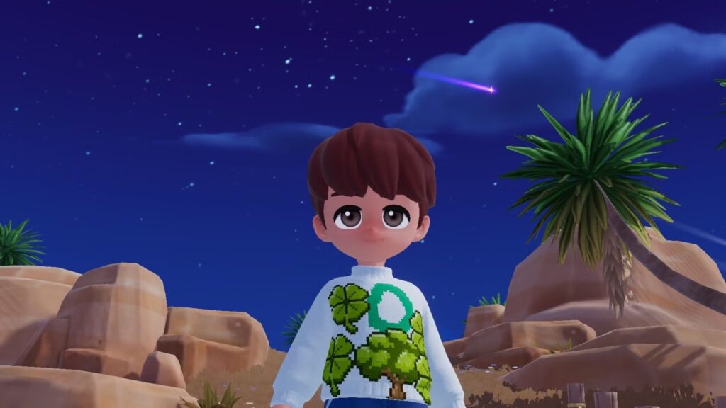 Qué hacer durante una lluvia de meteoritos en Heartopia