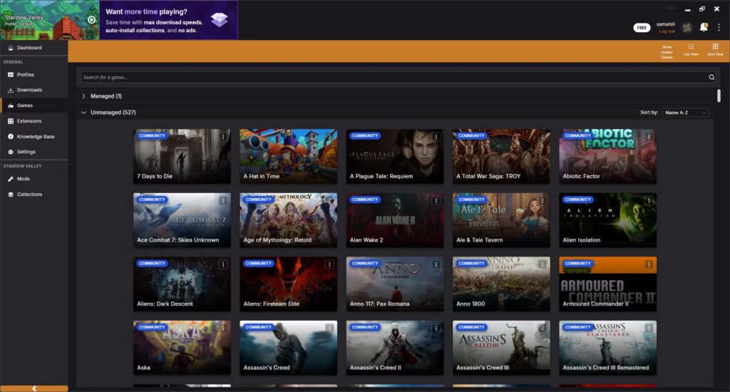 El soporte oficial para Steam Deck Mod proviene de Nexus Mods