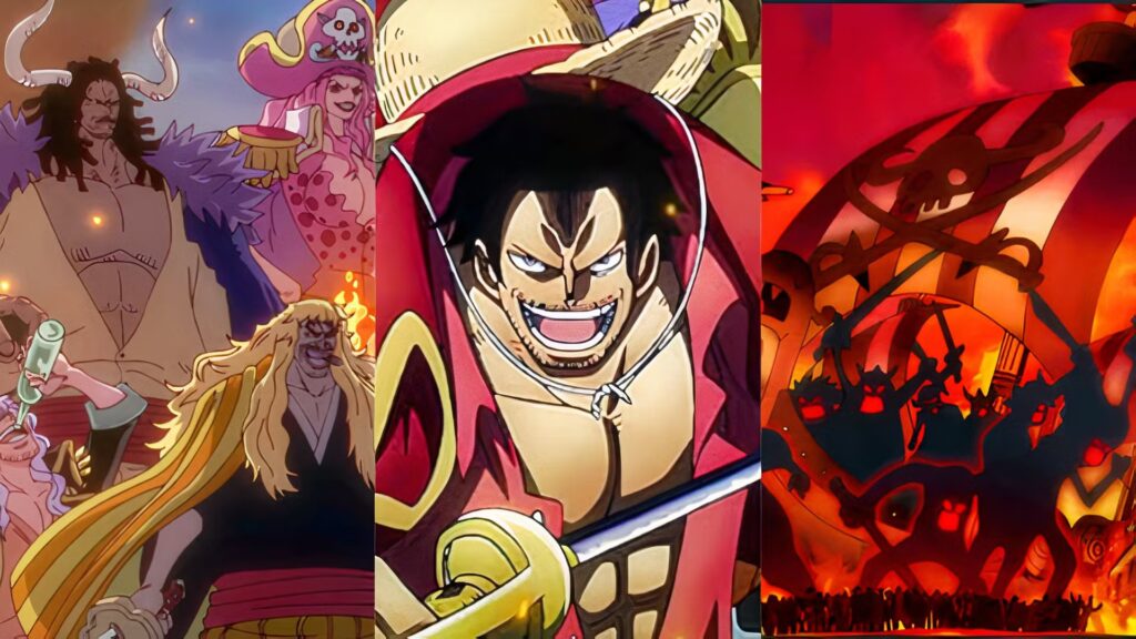 Las tripulaciones piratas más fuertes de la era de los Piratas de Roger, clasificadas