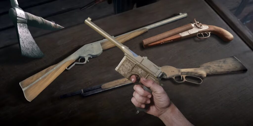 Red Dead Redemption 2: las armas más poderosas, clasificadas