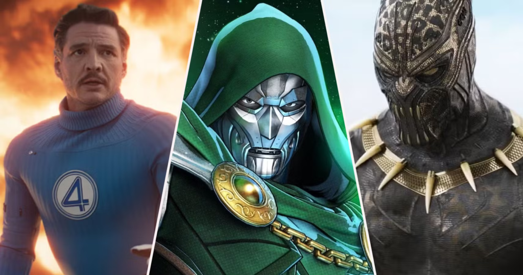 Avengers Doomsday revela el equipo de Black Panther y los Cuatro Fantásticos contra Doctor Doom