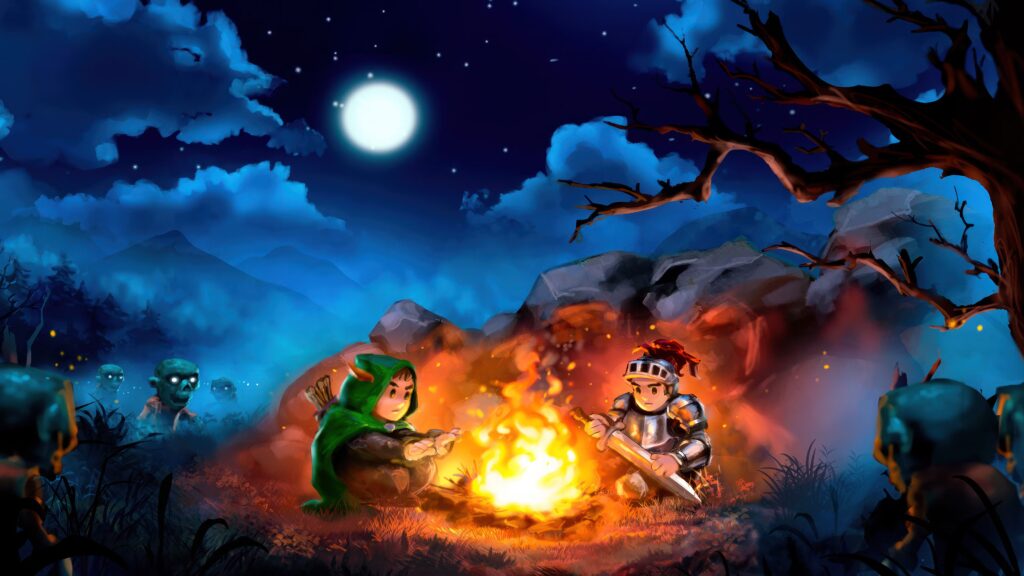 El nuevo juego de creación de supervivencia en Steam es lo que sucede si los zombis de Project Zomboid aparecen en Terraria