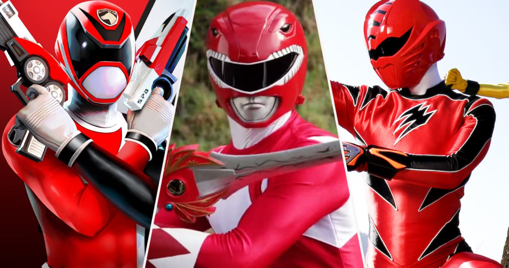 Los 10 mejores Red Rangers de la franquicia Power Rangers, clasificados