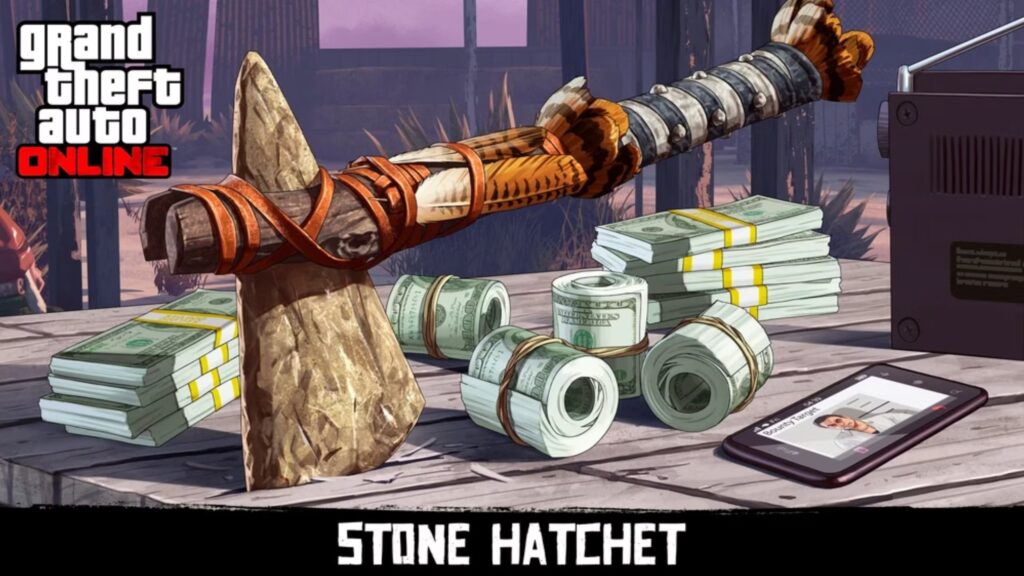 Cómo conseguir el hacha de piedra en GTA Online