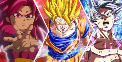Las 15 transformaciones de Goku, clasificadas por nivel de poder