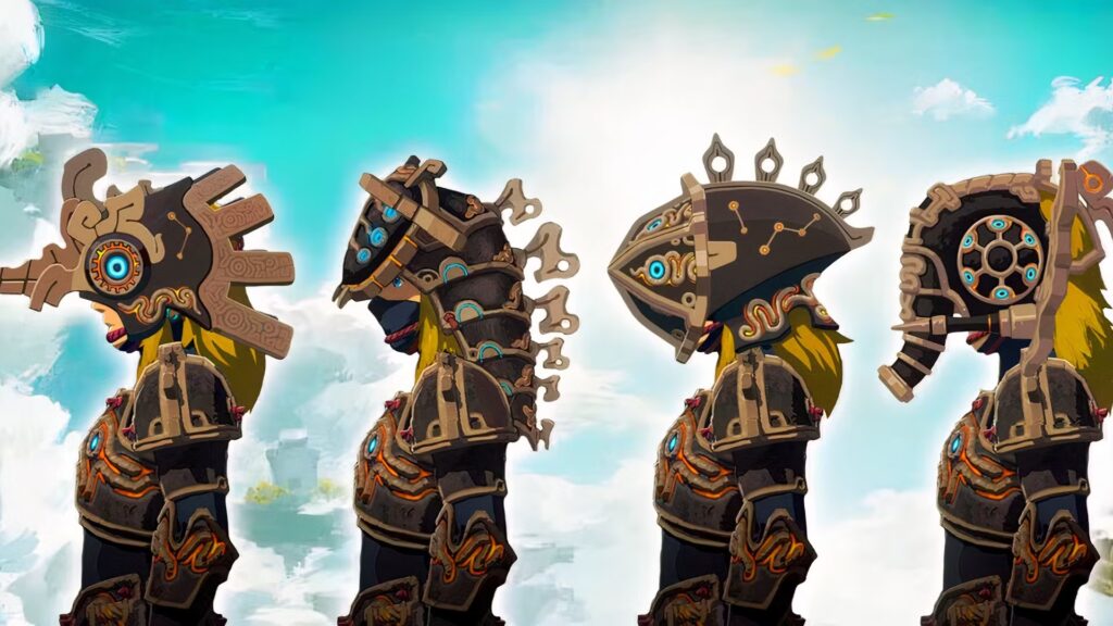 Zelda: TotK – Dónde conseguir todos los yelmos de las bestias divinas