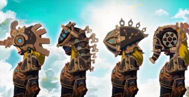 Zelda: TotK – Dónde conseguir todos los yelmos de las bestias divinas