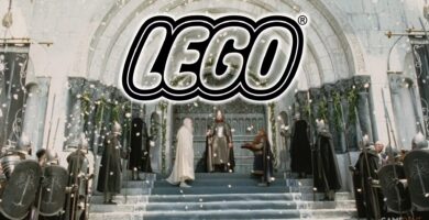 La construcción de LEGO El Señor de los Anillos Minas Tirith es absolutamente enorme