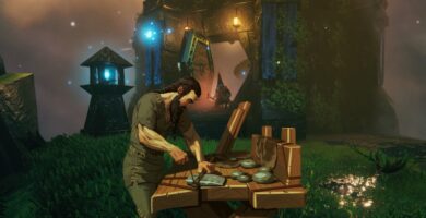 El jugador de Valheim construye una enorme torre de escape en caso de incendio