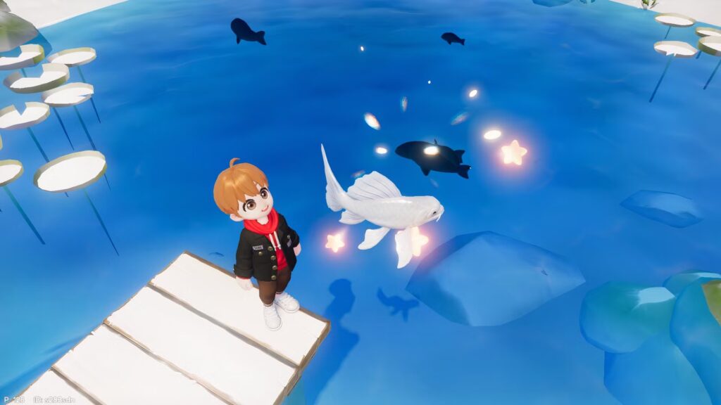 Ubicación de Butterfly Koi en Heartopia