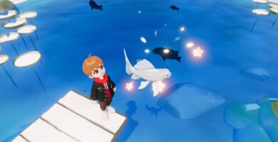 Ubicación de Butterfly Koi en Heartopia