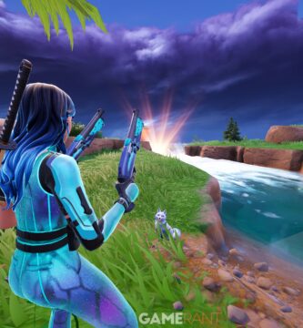 Ubicación de Sunset Falls en Fortnite (South Park Quest)