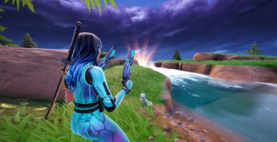 Ubicación de Sunset Falls en Fortnite (South Park Quest)