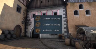 Cómo conseguir las herramientas del escultor en Kingdom Come Deliverance 2
