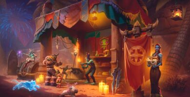 World of Warcraft revela las recompensas del puesto comercial y las bonificaciones de aniversario de febrero
