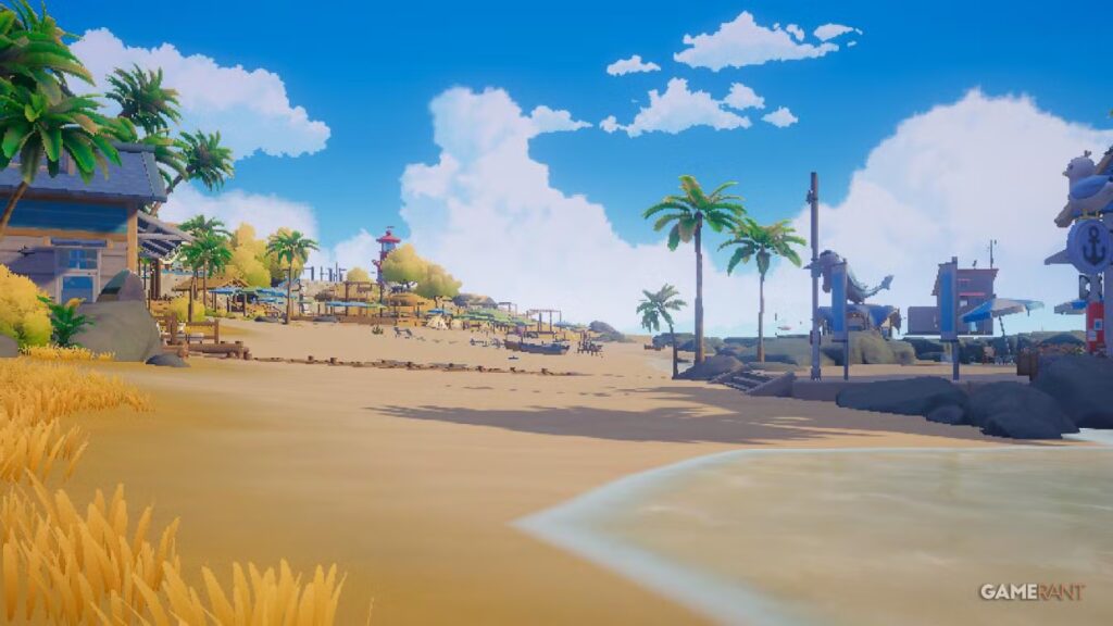 Cómo encontrar conchas brillantes en Starsand Island