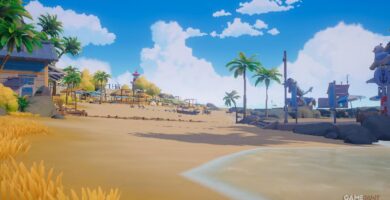 Cómo encontrar conchas brillantes en Starsand Island