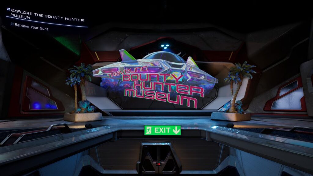 Visite todas las exhibiciones en la guía del museo Bounty Hunter