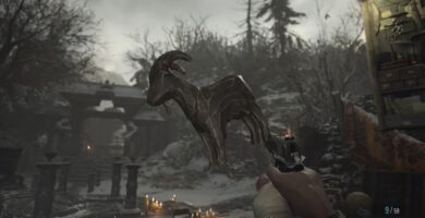 Cómo conseguir el tesoro del cuerpo y la cabeza de cabra de madera en RE8