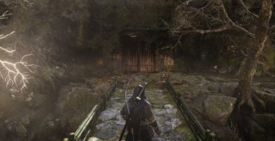 Cómo abrir una puerta cerrada en el cruce de Mikatagahara (colina Hamamatsu) en Nioh 3