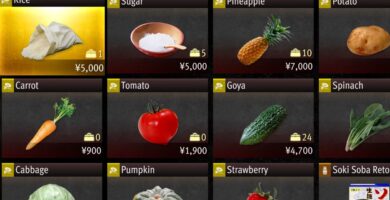 Cómo obtener todos los ingredientes en Yakuza Kiwami 3