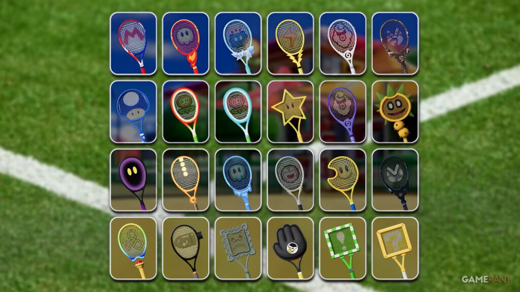 Cómo desbloquear todas las raquetas de Mario Tennis Fever