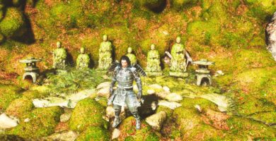 Todos los estados en guerra Seis ubicaciones de Jizo en Nioh 3