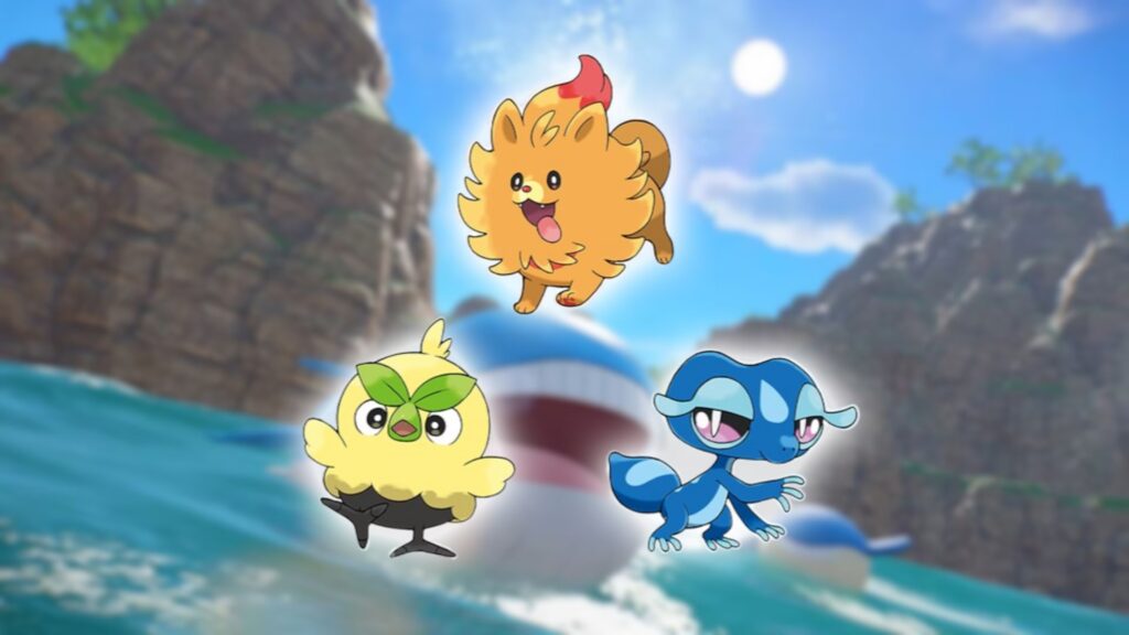 Los iniciadores de Pokémon Winds and Waves dan crédito a una filtración anterior sobre nuevas evoluciones y mecánicas de juego