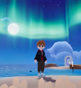 Dónde ver la aurora boreal en Heartopia