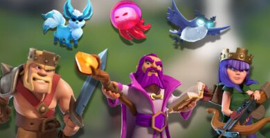 Choque de clanes Las mejores mascotas para héroes (lista de niveles)