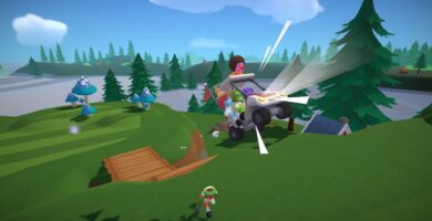 El nuevo juego cooperativo de Steam con críticas "abrumadoramente positivas" es un cruce entre golf y pico