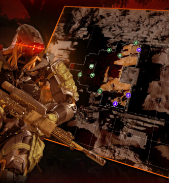 Mapa interactivo de Marte - CoD: Black Ops 7 Zombies