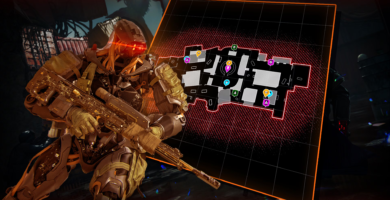 Mapa interactivo de barrios marginales multijugador de Black Ops 7
