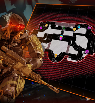 Mapa interactivo de Yakei multijugador de Black Ops 7
