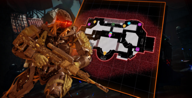 Mapa interactivo de Yakei multijugador de Black Ops 7