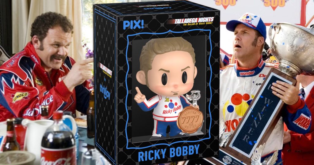 20 años después, los fanáticos de la película más divertida de Will Ferrell pueden agitar y hornear con el nuevo coleccionable de Ricky Bobby