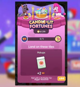 Recompensas e hitos de Monopoly GO Candle-Lit Fortunes