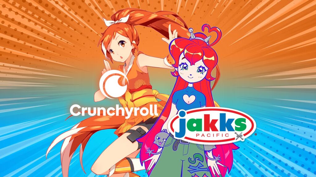 JAKKS Pacific anuncia una nueva asociación con Crunchyroll