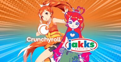 JAKKS Pacific anuncia una nueva asociación con Crunchyroll