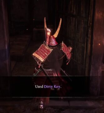 Cómo abrir una puerta cerrada en el río Tenryu en Nioh 3 (llave sucia)