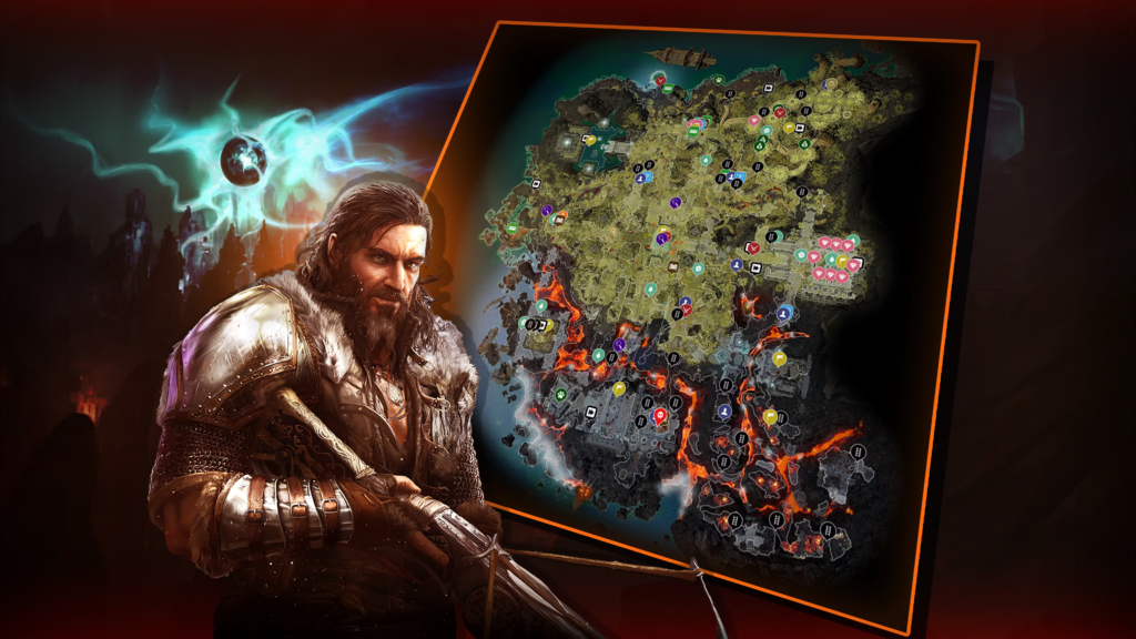 Mapa interactivo de Divinity Original Sin 2 Nameless Isle