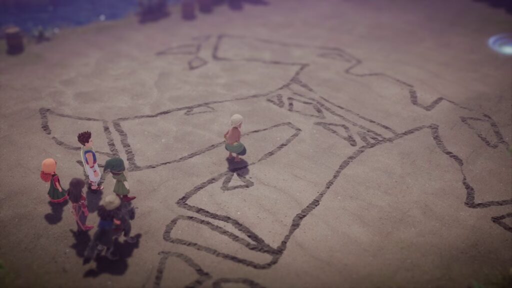 Solución del rompecabezas de la pirámide oculta en Dragon Quest 7 reinventado