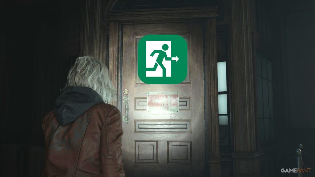 Cómo abrir la puerta de salida de emergencia (sala de recreación) en RE9