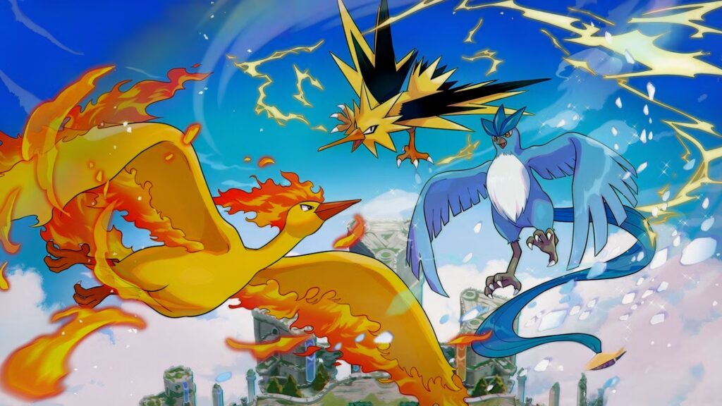 Pokémon Unite está agregando los tres pájaros legendarios, y los principiantes de Johto llegarán pronto