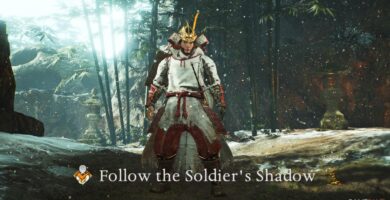 Sigue la guía de mitos de la sombra del soldado en Nioh 3