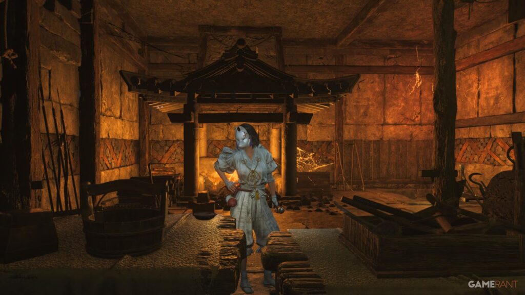 Cómo actualizar y forjar armas (ubicación del herrero) en Nioh 3