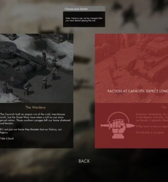 ¿Deberías jugar como colonial o como guardián en Foxhole?